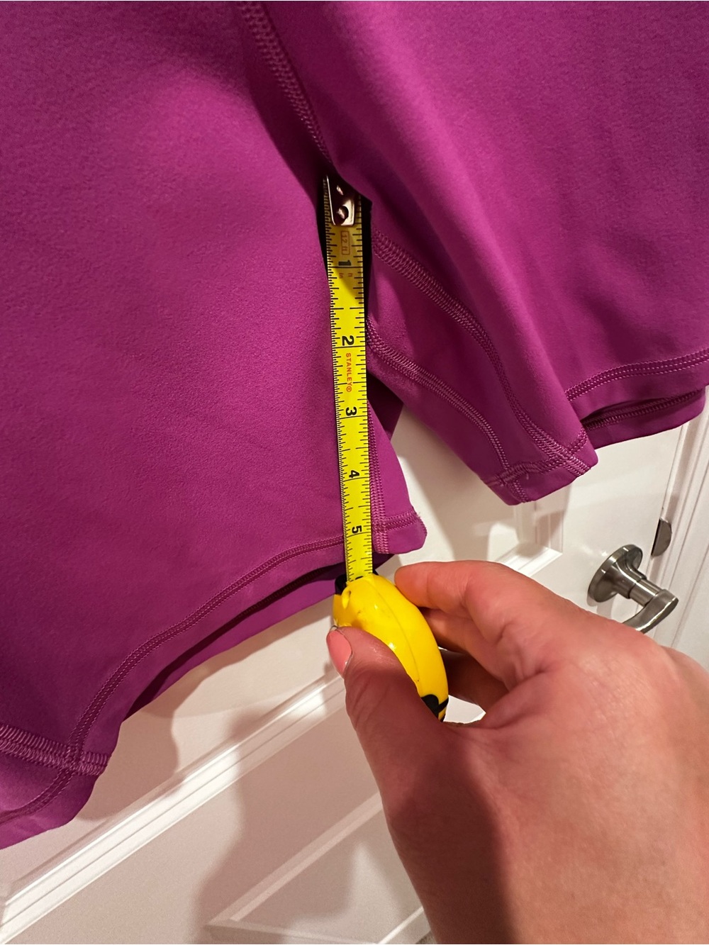 LULULEMON Align Biker Shorts - Magenta/Purple - Picture 4 of 4